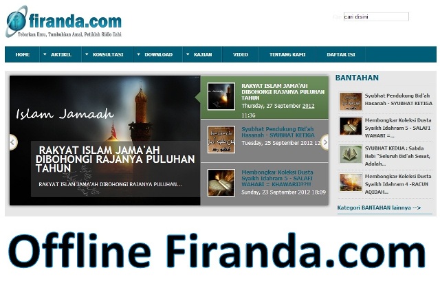 Download Ebook Offline Firanda.com - Samudera Ilmu