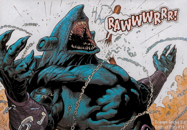 King Shark - DC Comics superVillains characters artwork