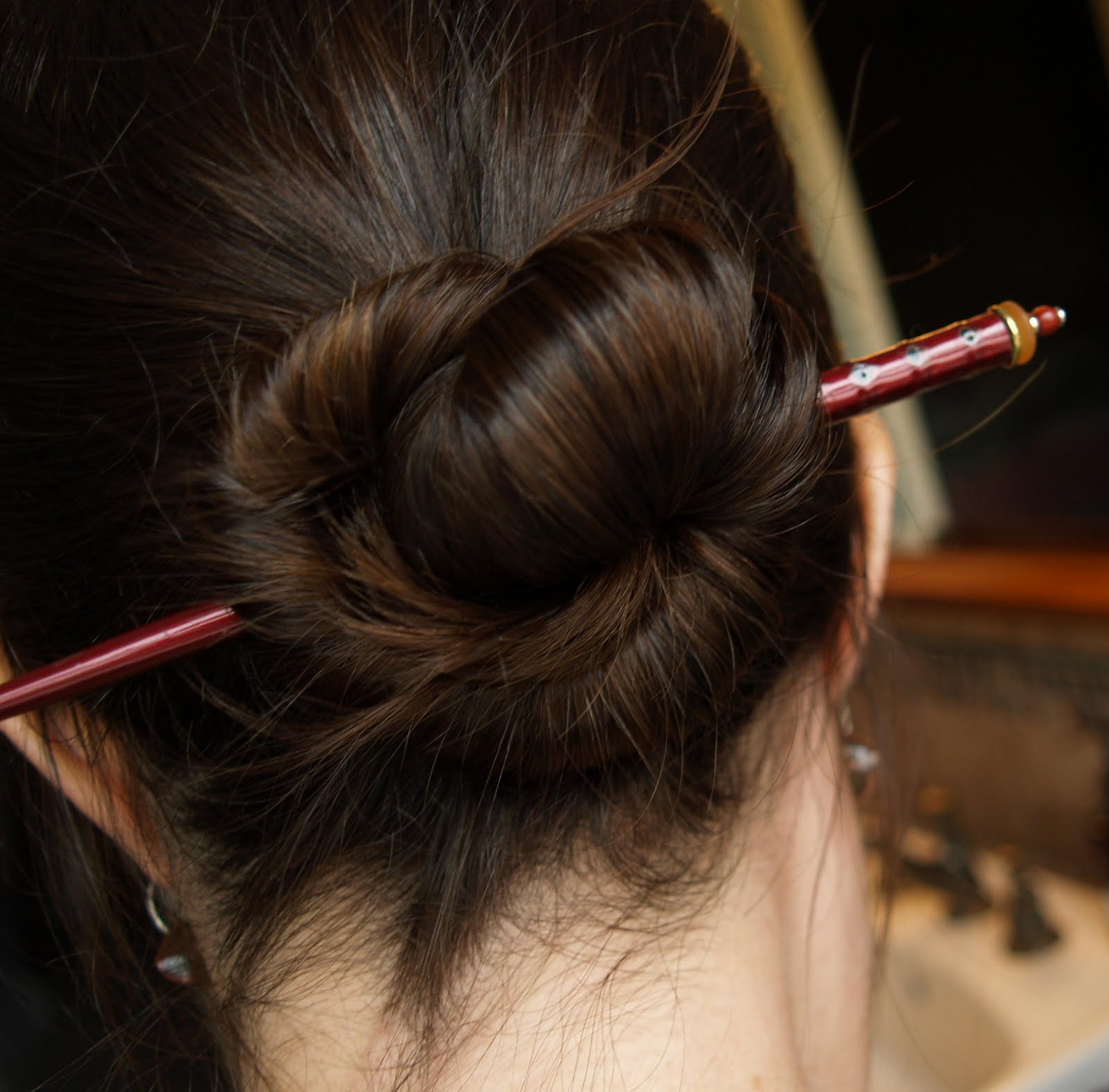 Hairstyles With Chopsticks  Fade Haircut