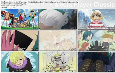 Download Film One Piece Episode 588 (Pertemuan Kembali Setelah Dua Tahun!! Luffy dan Law!!) Bahasa Indonesia