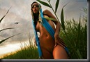 Nadia Nitro at the Beach