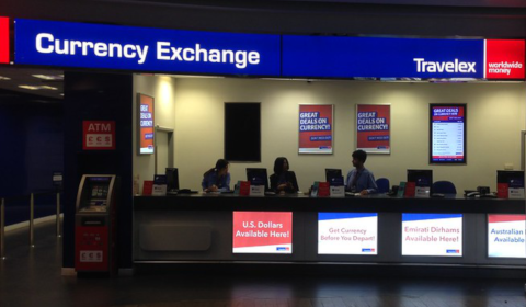 Bureau de change Travelex