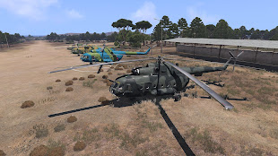 arma3へ取り込みしたMi-8とMi-17アドオン