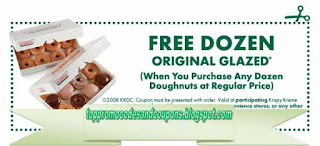 Free Printable Krispy Kreme Coupons