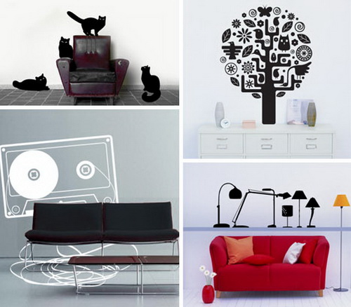 Amazing wall  stickers  for living  room  Ideas for home decor 