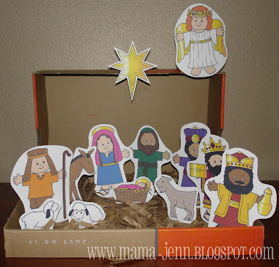 free, printable Nativity