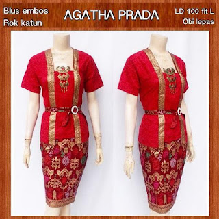 Kebaya AgataPrada KBW 386