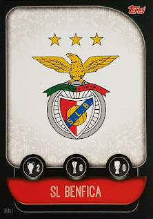 Topps Match Attax UEFA Champions League 2019-2020 (International Variant) SL Benfica Set