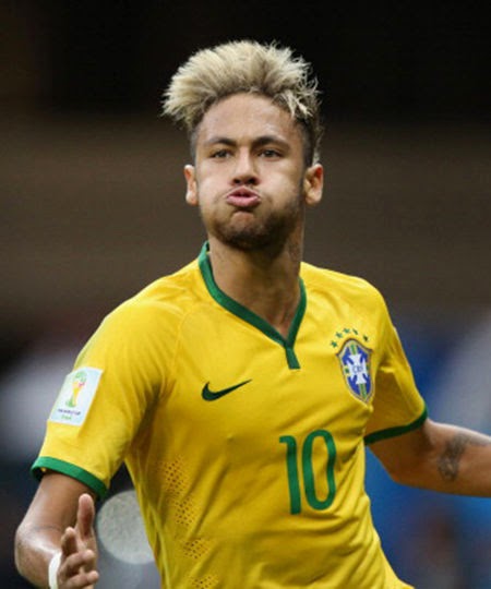 Neymar Hairstyle 2014 World Cup ~ Fc Barcelona Photo