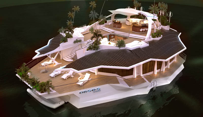 Orsos Islands - a luxury floating island