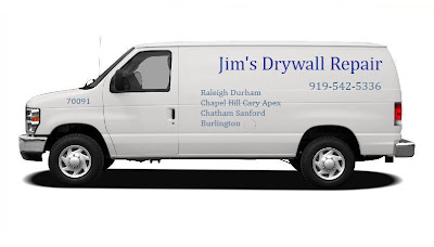 Call Jim's Drywall Repair 919-542-5336 Sheetrock Repair When Your Home In Durham Needs Repair Service