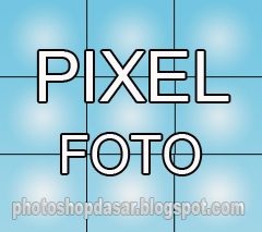 Ukuran foto dalam pixel  PHOTOSHOP DASAR