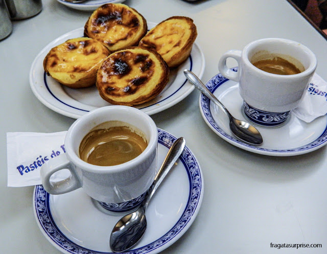 Pastéis de Belém, doces típicos de Portugal