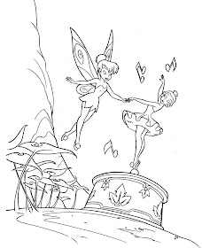 Tinkerbell Coloring Pages