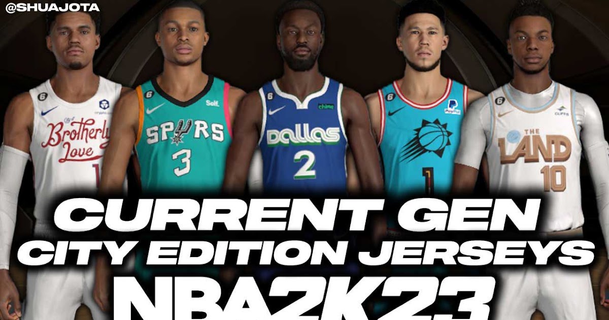 2021-2022 City Edition NBA Jersey Reveal (All Jerseys Full List) -  Shuajota: NBA 2K24 Mods, Rosters & Cyberfaces