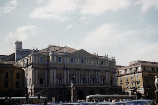 La Scala opera house in Milan, Italy - July 14, 1961
