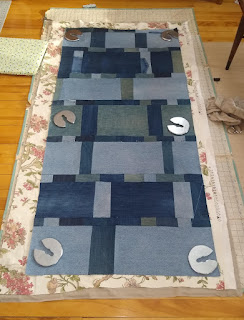 Quilt top and layers