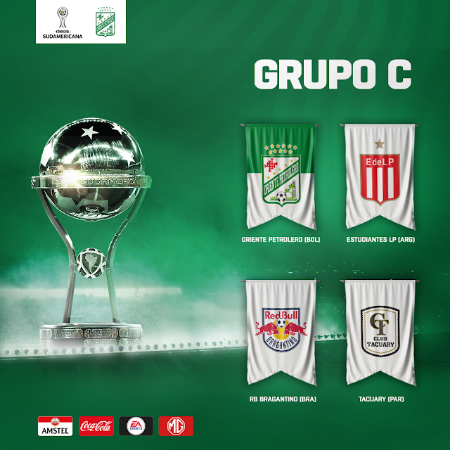 Fixture de Oriente Petrolero en el Grupo C Copa Sudamericana