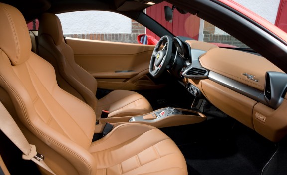 Ferrari 458 interior