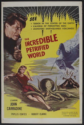 The Incredible Petrified World (1957, USA) movie poster