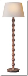 Bamboo Floor Lamp 52.5 H  17W