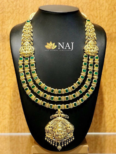 Three Layer Emerald Haram by Naj