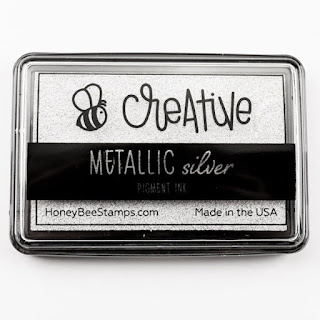 Bee Creative Silver Metallic Ink Pad