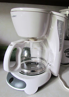 White Mr. Coffee coffee maker