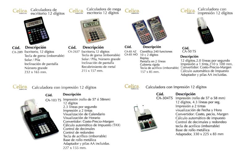 calculadoras  Papeleria Queretaro