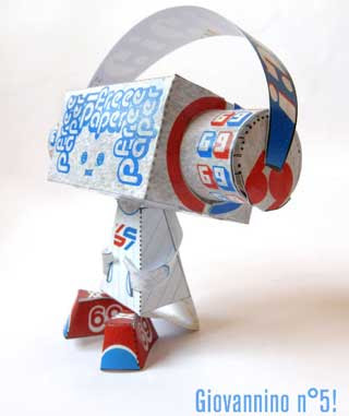 Giovannino Paper Toy
