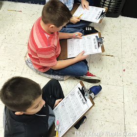 Learning the names of the treble clef lines and spaces is a basic music skill.  Using workstations to practice it only makes sense. See ideas for using centers in your music classroom  to teach pitch names of notes on the treble clef staff.