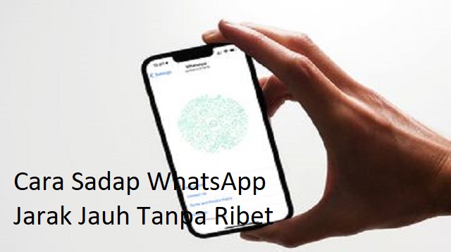 Cara Sadap WhatsApp Jarak Jauh Tanpa Ribet