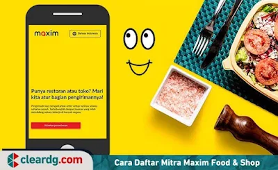 Cara Daftar Mitra Maxim Food & Shop