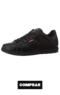 Zapatillas para Hombre negra,  Levi's Declan Millstone 2 Tone