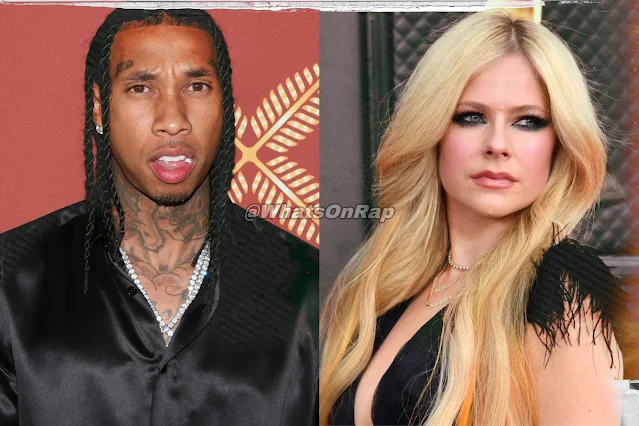 Tyga and Avril Lavigne have sparked dating rumors after being spotted out together showing PDA at NOBU restaurant in Los Angeles.
