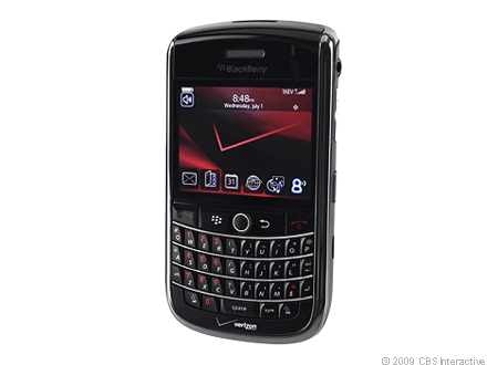 the BlackBerry Tour