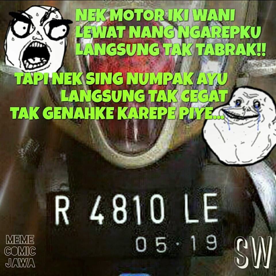 Meme Jawa Plat Motor R4810 LE Meme For Free