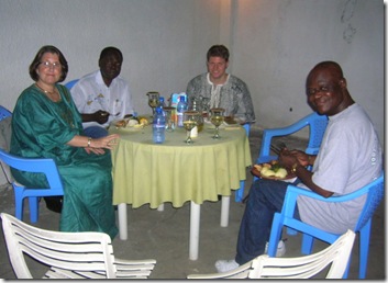 Ntumba family dinner