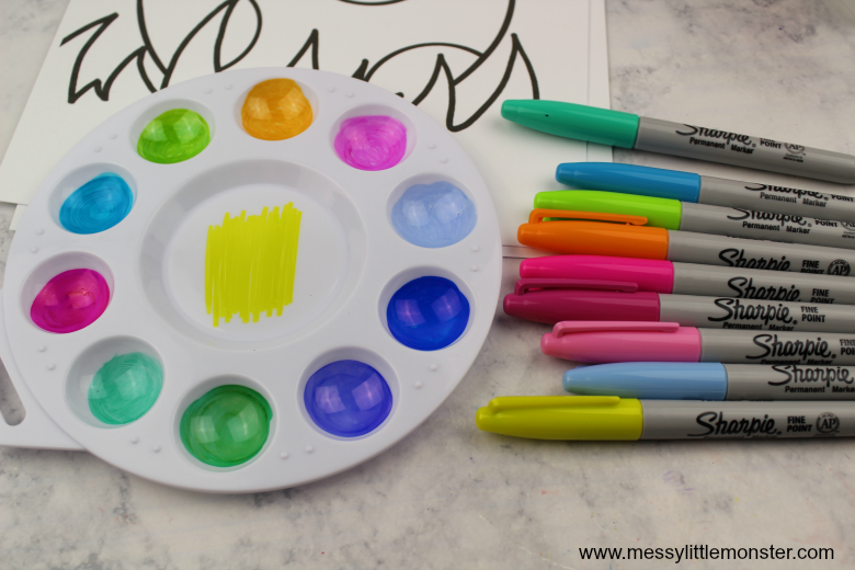 DIY watercolor paint