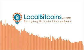 Снижение объема LocalBitcoins