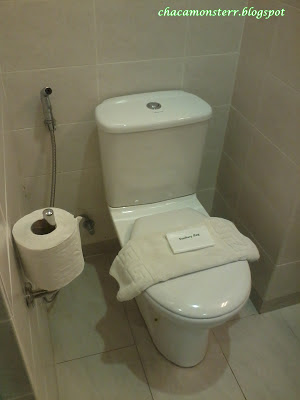 Tune Hotels Bintul, toilet