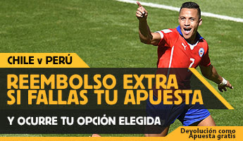 betfair reembolso 25 euros Copa America Chile vs Peru 30 junio