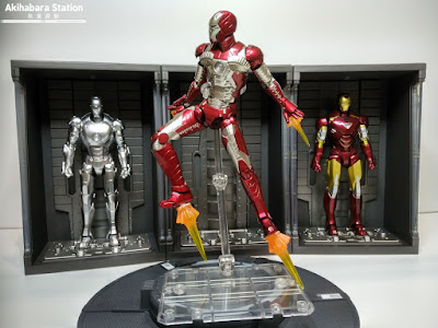 S.H.Figuarts Iron Man Mk V + Hall of Armor - Tamashii Nations