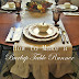 Fun Fall Projects...Burlap Table Runner