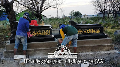 Jenis Kijing Makam Islam Model Terbaru | Makam Uje Granit