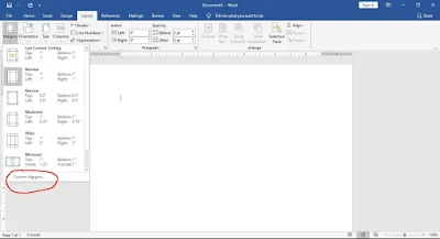 Cara Mengatur Margin Di Word Agar Sesuai Saat Di Print