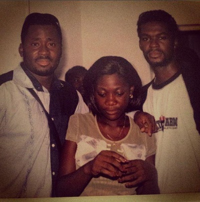 Desmond Elliot, Mercy Johnson in Throwback Photo