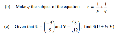 vector question