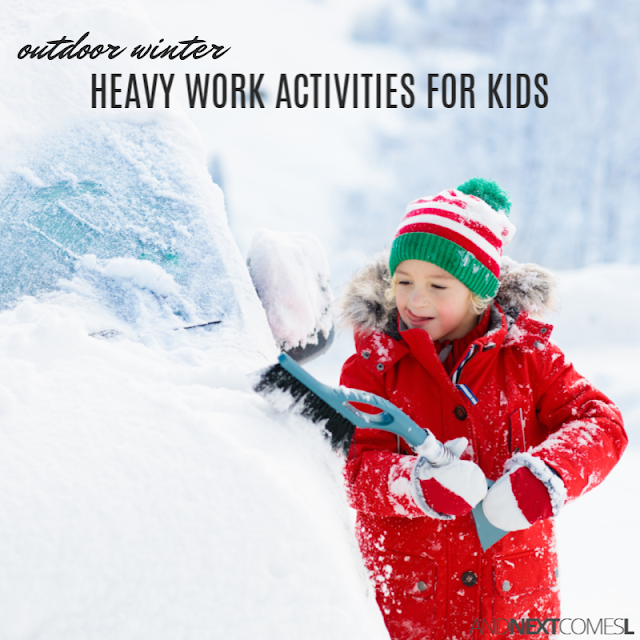 Heavy work activities for kids