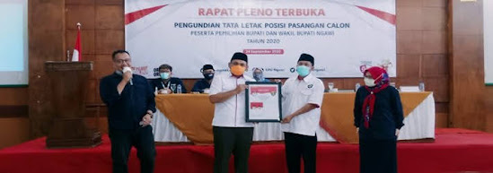Perhitungan cepat pilkada kabupaten Ngawi 2020